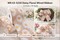 Designer’s Shop Daisy Floral Wired Ribbon- Natural Linen-Look Fabric with White / Yellow Daisies, Spring & Summer Décor , 2.5” x 10 yards WR 63-5230